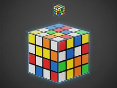 Гульня Rubik's Cube Online Solver