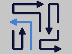 Гульня Arrow Out and Linker