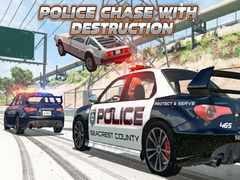 Гульня Police Chase With Destruction