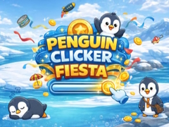 Гульня Penguin Clicker Fiesta
