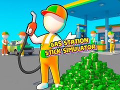 Гульня Gas Station - Stick Simulator