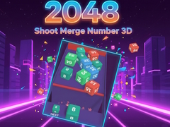 Гульня 2048 Shoot Merge Number 3D