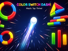 Гульня Color Switch Dash