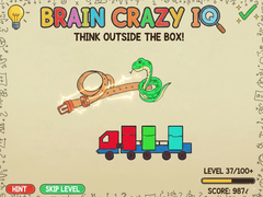 Гульня Brain Crazy IQ 