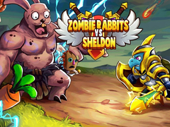 Гульня Zombie Rabbits vs Sheldon
