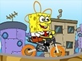 Гульня Spongebob Super Bike