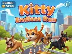 Гульня Kitty Endless Run