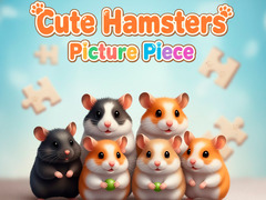 Гульня Cute Hamsters Picture piece