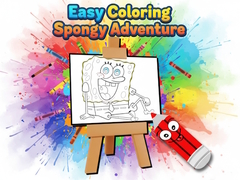 Гульня Easy Coloring Spongy Adventure