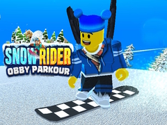 Гульня Snow Rider Obby Parkour