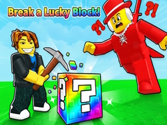 Гульня Break a Lucky Block!