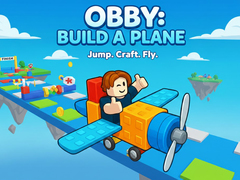 Гульня Obby Build a Plain