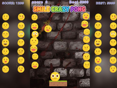Гульня Smile Crazy Pong