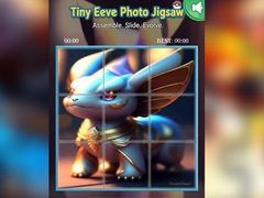 Гульня Tiny Eevee Photo Jigsaw