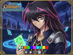 Гульня Anime Boy Coloring Pages