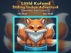 Гульня Little Kurama Sliding Image Adventure