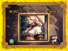 Гульня Anya Jigsaw Puzzle Frenzy