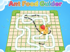 Гульня Ant food guider