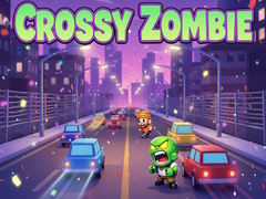 Гульня Crossy Zombie 