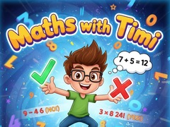 Гульня Maths with Timi