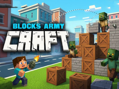 Гульня Blocks Army Craft
