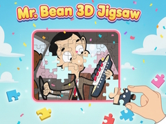 Гульня Mr. Bean 3D Jigsaw