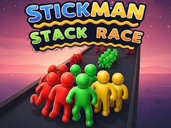 Гульня Stickman Stack Race