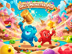 Гульня Jelly Monster Pop