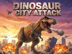 Гульня Dinosaur City Attak