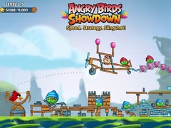 Гульня Angry Birds Showdown