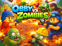 Гульня Obby vs Zombies