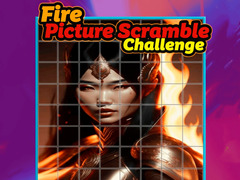 Гульня Fire Picture Scramble Challenge