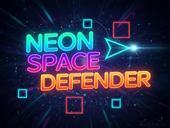 Гульня Neon Space Defender