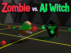 Гульня Zombie vs. AI Witch