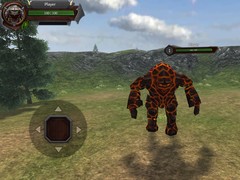 Гульня Clash of Clans Golem Simulator