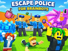 Гульня Escape Police for Brainrots