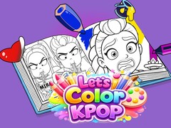 Гульня Let's Color KPop Demon Hunters