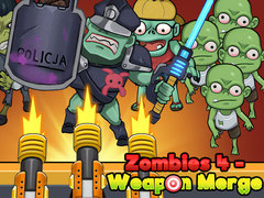 Гульня Zombies 4 Weapon Merge 