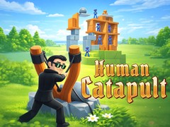 Гульня Human Catapult