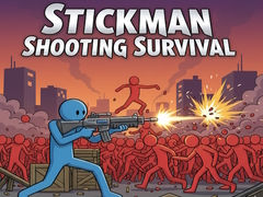 Гульня Stickman Shooting Survival