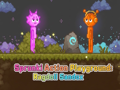 Гульня Sprunki Action Playground: Ragdoll Sandbox