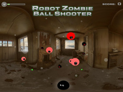 Гульня Robot Zombie Ball Shooter