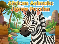 Гульня African Animals: Jigsaw Puzzles