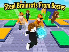 Гульня Steal Brainrots From Bosses