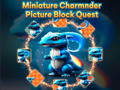 Гульня Miniature Charmander Picture Block Quest