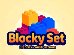 Гульня Blocky Set 3d brick constructions