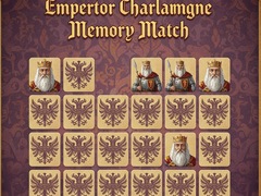 Гульня Emperor Charlemagne Memory Match