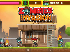 Гульня Zombies Invasion