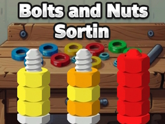 Гульня Bolts and Nuts Sorting