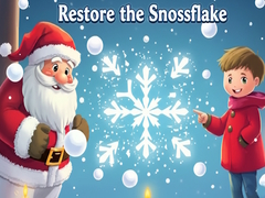 Гульня Restore the Snowflake